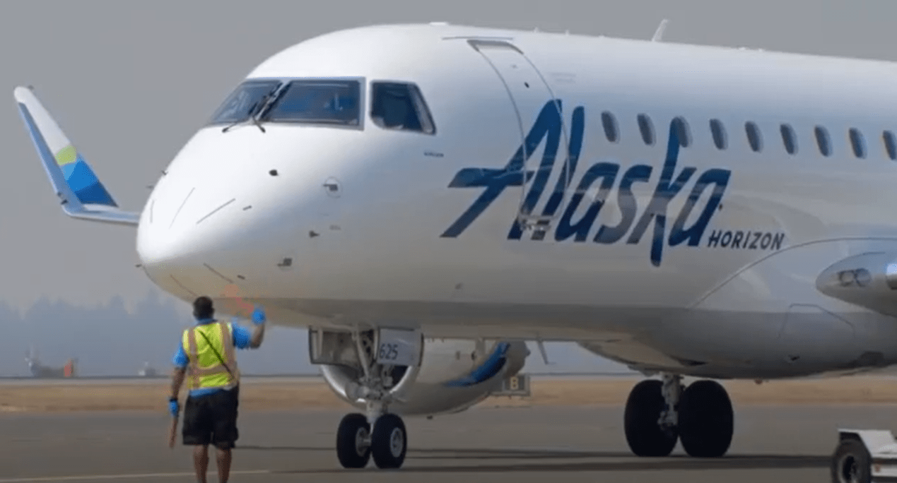 Alaska Airlines Suspends Portland, Spokane Flights Due to Wildfires