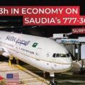 BRUTALLY HONEST | Jeddah to New York in ECONOMY aboard Saudi Arabian Airlines' Boeing 777-300ER!