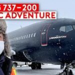 EXTREME FLIGHT - B737-200 Classic to the Arctic - Landing on Snow/Gravel