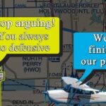 INTENSE ARGUMENT between ATC and Instructor in Florida!