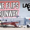 Plane FLIPS OVER on runway at Las Vegas [ATC audio]