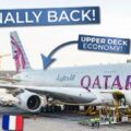 TRIPREPORT | Qatar Airways (ECONOMY) | Doha - Paris CDG | Airbus A380