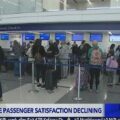Airline passenger satisfaction declining, survey finds