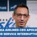 Alaska Airlines CEO Ben Minicucci apologizes for recent interruptions in service