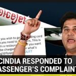 Aviation Minister Scindia’s swift response to passenger; Vows to look into ‘ridiculous’ airline rule