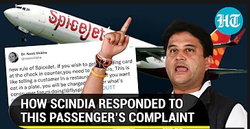 Aviation Minister Scindia’s swift response to passenger; Vows to look into ‘ridiculous’ airline rule