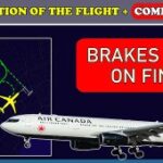 Brakes problem on final approach | Air Canada Airbus A333| Toronto Pearson International, ATC