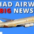 Big Etihad Airways News!