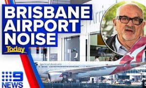 Anger over aircraft noise causes controversy with pilots at Brisbane Airport | 9 News Australia