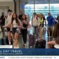 Holiday travelers pack Salt Lake City Int'l Airport