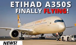 The NEW Etihad’s Airbus A350-1000S!