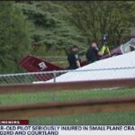 Wauwatosa plane crash near Timmerman Airport, pilot injured: police | FOX6 News Milwaukee