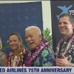 United Airlines celebrates 75 years of Hawaii flights