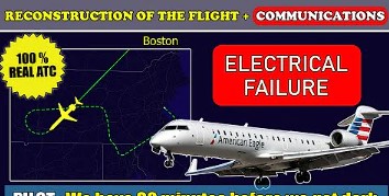 “We have 30 minutes before we get dark”. Electrical failure | PSA Airlines CRJ-700 | Boston, ATC