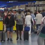 Airport officials say expect delays and cancellations throughout the weekend