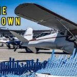 Cessna 120 Crashes into Fence in California