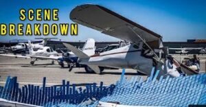 Cessna 120 Crashes into Fence in California