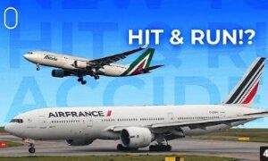 ITA Airways Airbus A330 Hits Air France Boeing 777 And Takes Off