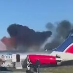 Plane catches fire at the Miami airport, leaving three injured | NewsNation Prime
