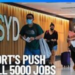 Sydney International Airport Holds Jobs Fair | 10 News First