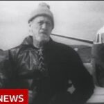 Scotland island airports then and now in historic footage - BBC News