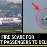 Spicejet plane catches fire mid-air after bird hit; Emergency landing at Patna airport