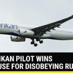 SriLankan Airlines pilot averts mid-air mishap; Disobeys order to climb 35,000 feet. Saves 600 lives