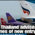 Thailand News Today | Thailand advises airlines of new entry rules