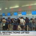 Travel restrictions lifted, CLT Airport sees large crowds