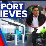 Eight charged over Brisbane Airport freight theft ring | 9 News Australia