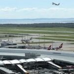 Brisbane Airport experiencing record crowds