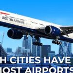 The Cities That Have The Most Commercial Airports