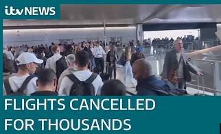 Heathrow orders last-minute cancellations affecting around 10,000 passengers | ITV News