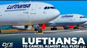 Lufthansa CANCELLING Almost ALL Flights