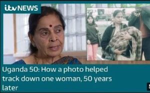 Tracking down one woman who arrived in England - from a 50-year-old airport photo | ITV News