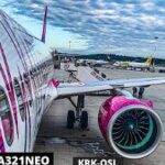 [4K] TRIP REPORT | First time on WIZZAIR Airbus A321NEO | Krakow 🇵🇱 to Oslo Gardermoen 🇳🇴
