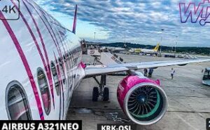 [4K] TRIP REPORT | First time on WIZZAIR Airbus A321NEO | Krakow 🇵🇱 to Oslo Gardermoen 🇳🇴