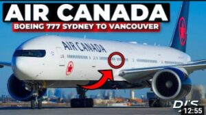 Flying AIR CANADA 777 In ECONOMY to VANCOUVER