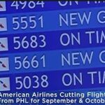 American Airlines Cuts Back Flights Out Of Philadelphia International Airport For Fall