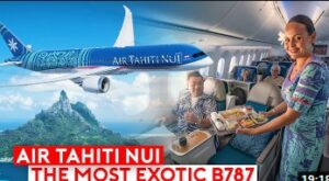 Tahitian Dreamliner - The Most Exotic and Colorful B787